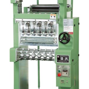 Electronic lace and band crochet knitting machine